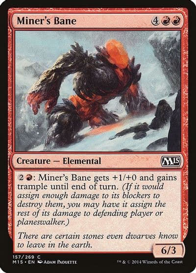 Miners Bane Magic 2015 (M15) Magic card