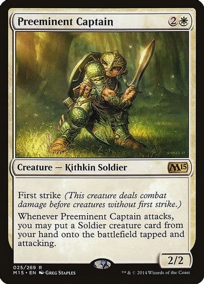 Preeminent Captain Magic 2015 (M15) Magic card