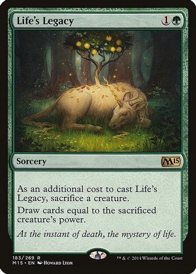 Lifes Legacy Magic 2015 (M15) Magic card