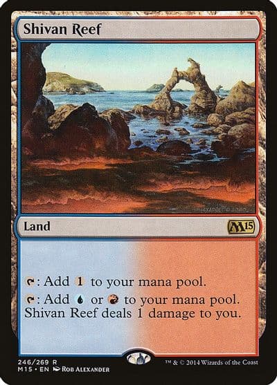Shivan Reef Magic 2015 (M15) Magic card