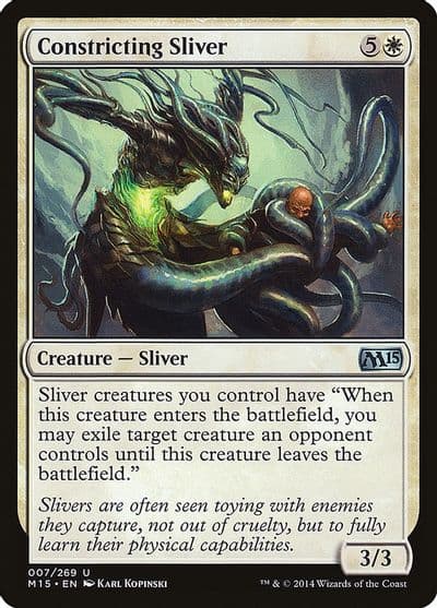 Constricting Sliver Magic 2015 (M15) Magic card