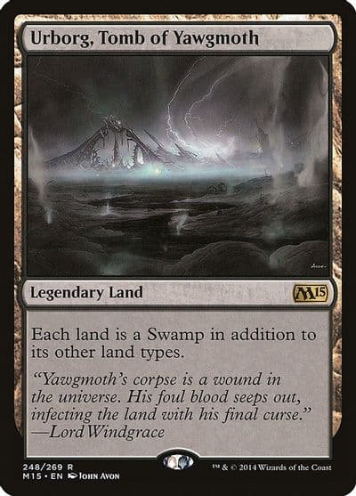 Urborg Tomb of Yawgmoth Magic 2015 (M15) Magic card