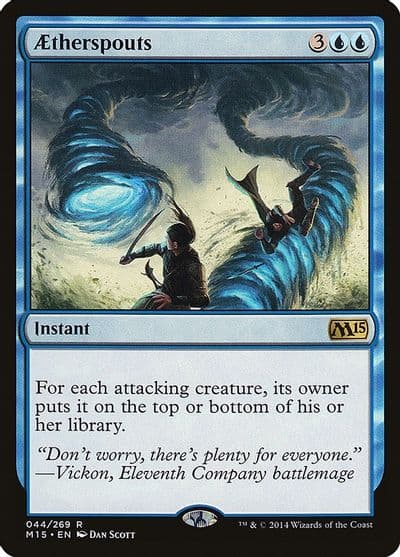 Aetherspouts Magic 2015 (M15) Magic card