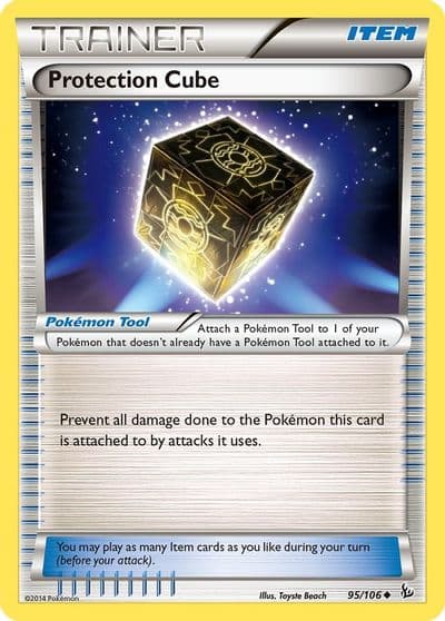 Protection Cube XY - Flashfire Pokemon card