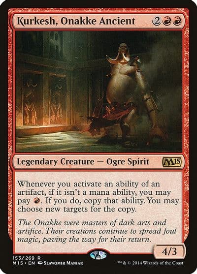 Kurkesh Onakke Ancient Magic 2015 (M15) Magic card