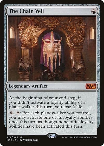 The Chain Veil Magic 2015 (M15) Magic card