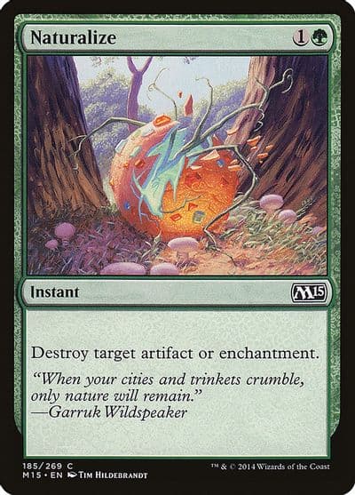 Naturalize Magic 2015 (M15) Magic card