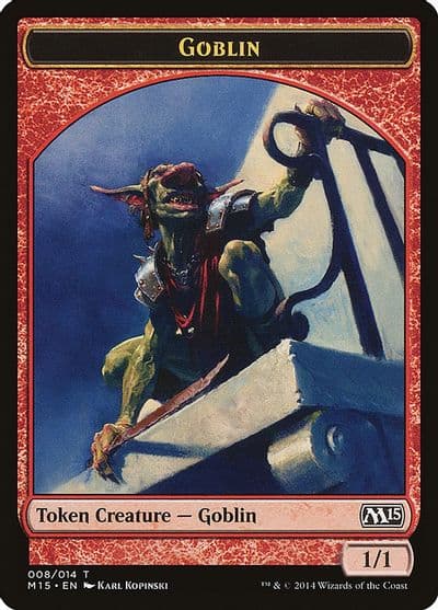 Goblin Token Magic 2015 (M15) Magic card