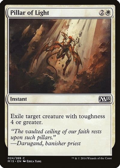 Pillar of Light Magic 2015 (M15) Magic card