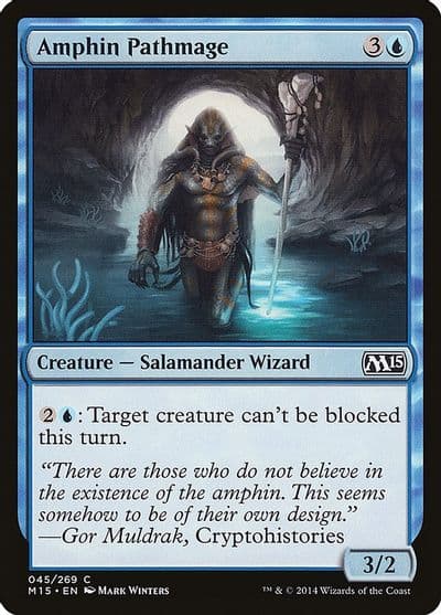 Amphin Pathmage Magic 2015 (M15) Magic card