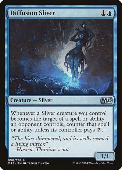 Diffusion Sliver Magic 2015 (M15) Magic card