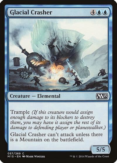 Glacial Crasher Magic 2015 (M15) Magic card
