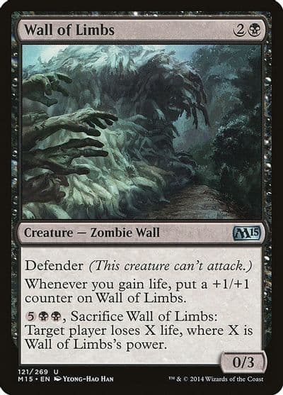 Wall of Limbs Magic 2015 (M15) Magic card