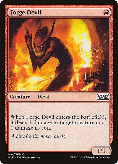 Forge Devil Magic 2015 (M15) Magic card