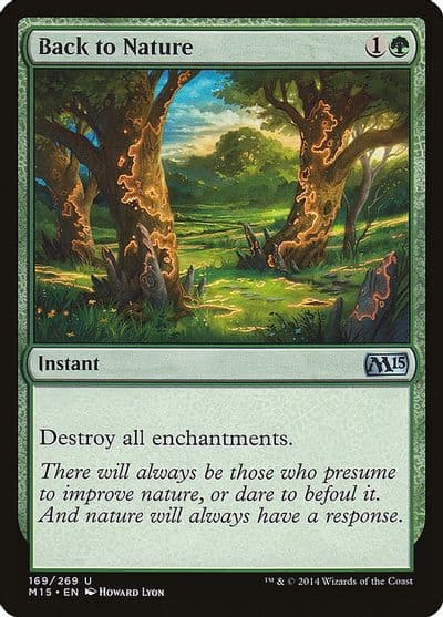Back to Nature Magic 2015 (M15) Magic card