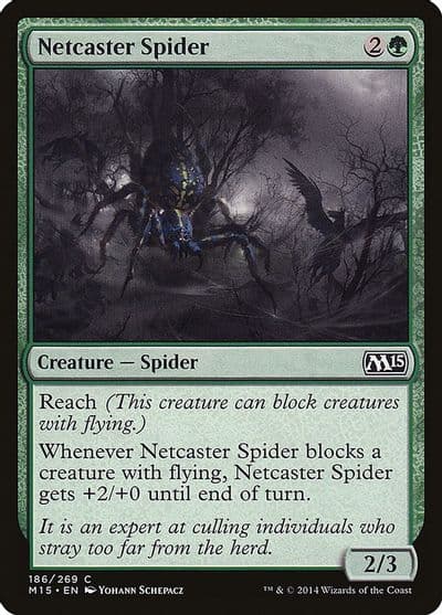 Netcaster Spider Magic 2015 (M15) Magic card