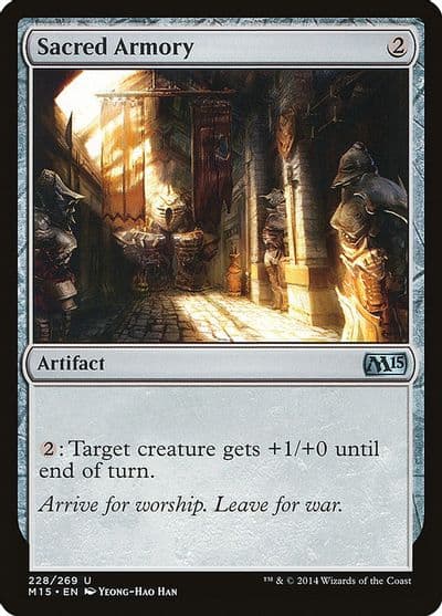 Sacred Armory Magic 2015 (M15) Magic card