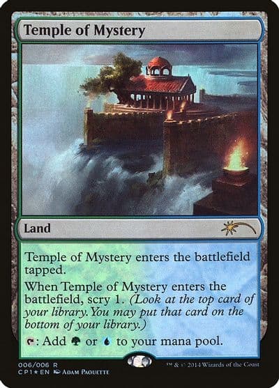 Temple of Mystery Unique and Miscellaneous Promos Magic card