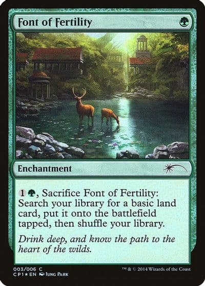 Font of Fertility Unique and Miscellaneous Promos Magic card