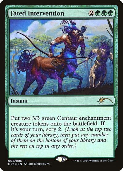 Fated Intervention Unique and Miscellaneous Promos Magic card