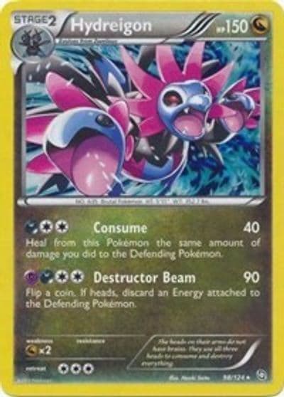 Hydreigon (Cracked Ice Holo) Deck Exclusives Pokemon card