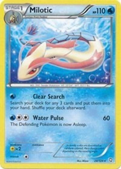 Milotic Deck Exclusives Pokemon card