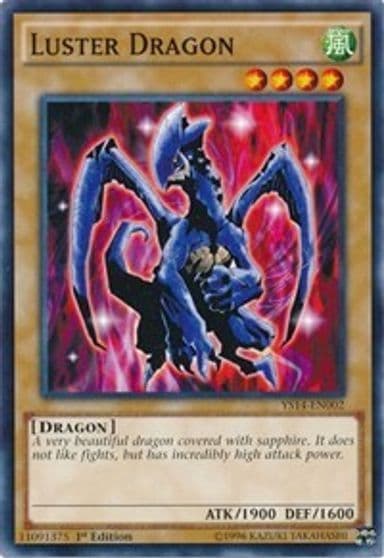 Luster Dragon Super Starter: Space-Time Showdown Yu-Gi-Oh! card