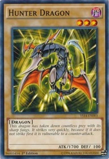 Hunter Dragon Super Starter: Space-Time Showdown Yu-Gi-Oh! card