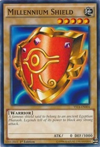 Millennium Shield Super Starter: Space-Time Showdown Yu-Gi-Oh! card