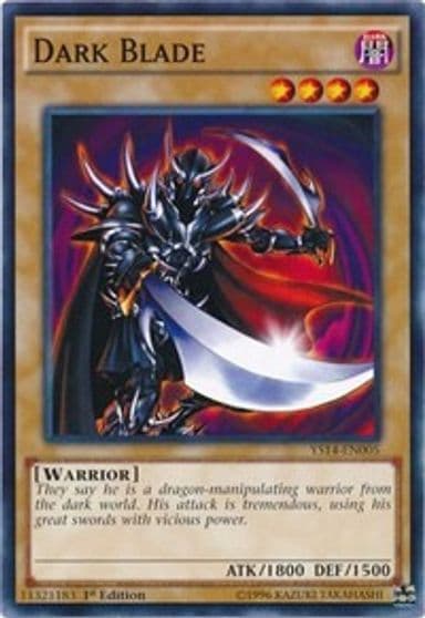Dark Blade Super Starter: Space-Time Showdown Yu-Gi-Oh! card