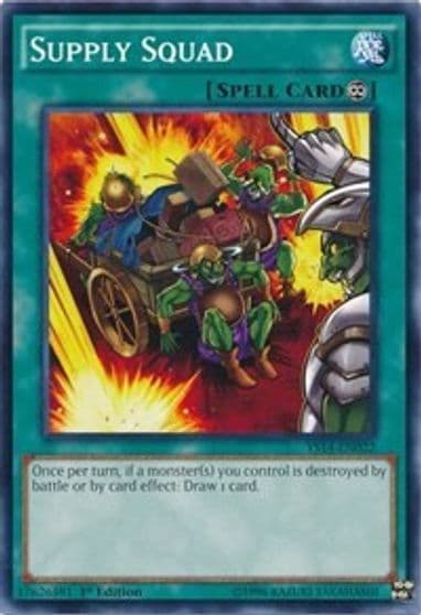 Supply Squad Super Starter: Space-Time Showdown Yu-Gi-Oh! card