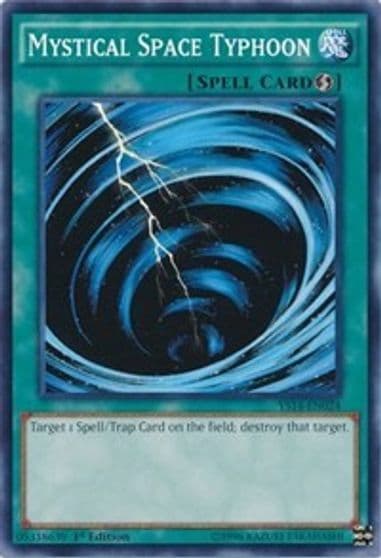Mystical Space Typhoon Super Starter: Space-Time Showdown Yu-Gi-Oh! card