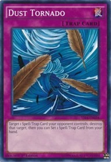 Dust Tornado Super Starter: Space-Time Showdown Yu-Gi-Oh! card