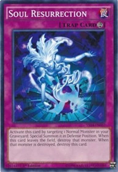 Soul Resurrection Super Starter: Space-Time Showdown Yu-Gi-Oh! card