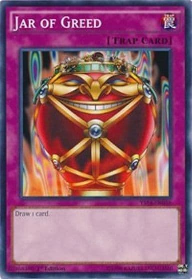 Jar of Greed Super Starter: Space-Time Showdown Yu-Gi-Oh! card