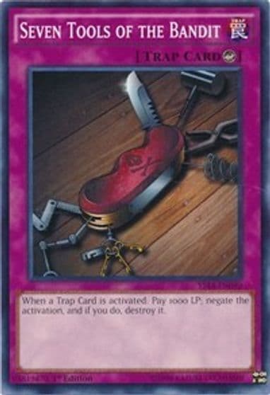 Seven Tools of the Bandit Super Starter: Space-Time Showdown Yu-Gi-Oh! card