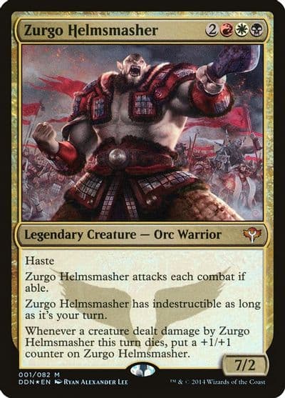 Zurgo Helmsmasher Duel Decks: Speed vs. Cunning Magic card