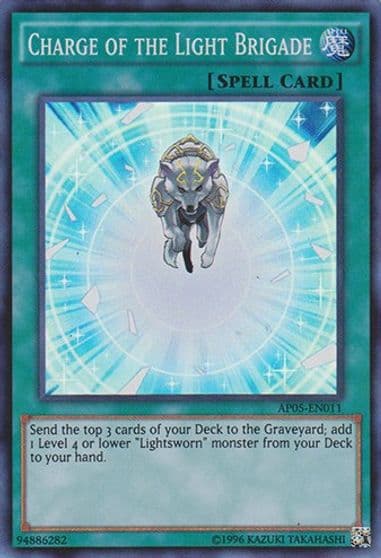 Charge of the Light Brigade Astral Pack 5 Yu-Gi-Oh! card
