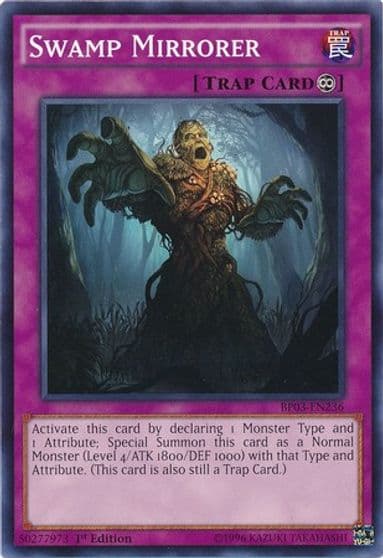Swamp Mirrorer Battle Pack 3: Monster League Yu-Gi-Oh! card