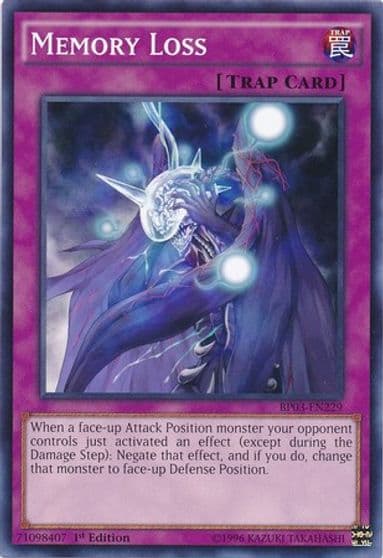 Memory Loss Battle Pack 3: Monster League Yu-Gi-Oh! card