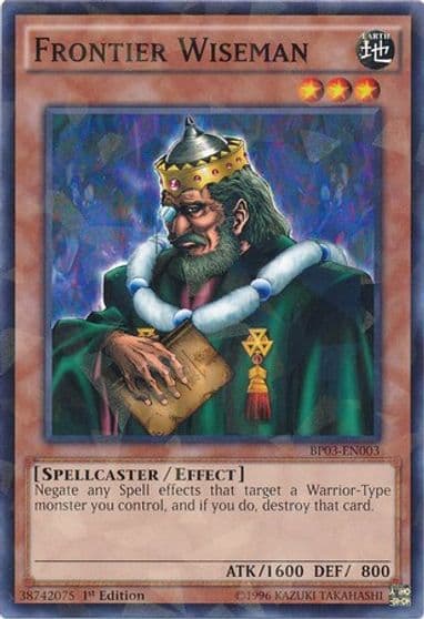 Frontier Wiseman Shatterfoil Battle Pack 3: Monster League Yu-Gi-Oh! card