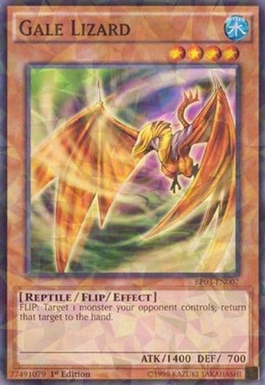 Gale Lizard Shatterfoil Battle Pack 3: Monster League Yu-Gi-Oh! card