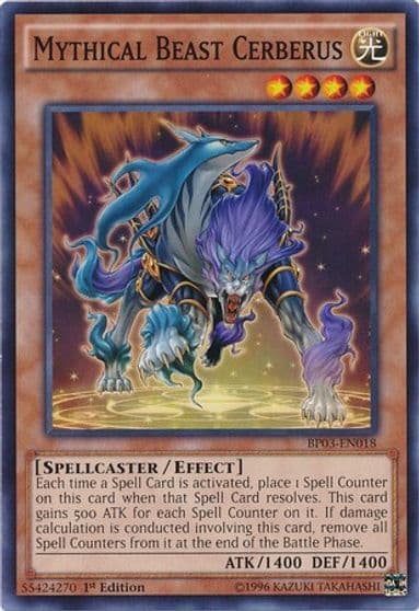Mythical Beast Cerberus Battle Pack 3: Monster League Yu-Gi-Oh! card
