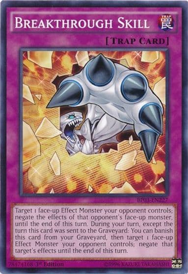Breakthrough Skill Battle Pack 3: Monster League Yu-Gi-Oh! card