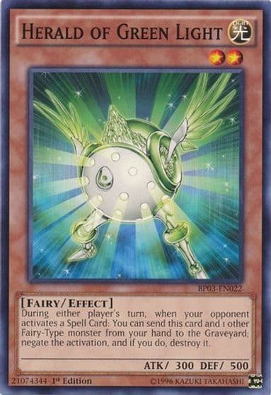 Herald of Green Light Battle Pack 3: Monster League Yu-Gi-Oh! card