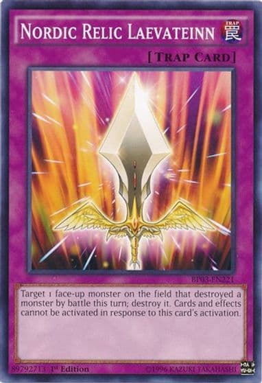 Nordic Relic Laevateinn Battle Pack 3: Monster League Yu-Gi-Oh! card