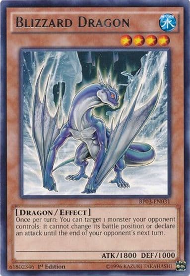 Blizzard Dragon Battle Pack 3: Monster League Yu-Gi-Oh! card