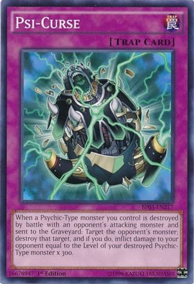 Psi Curse Battle Pack 3: Monster League Yu-Gi-Oh! card