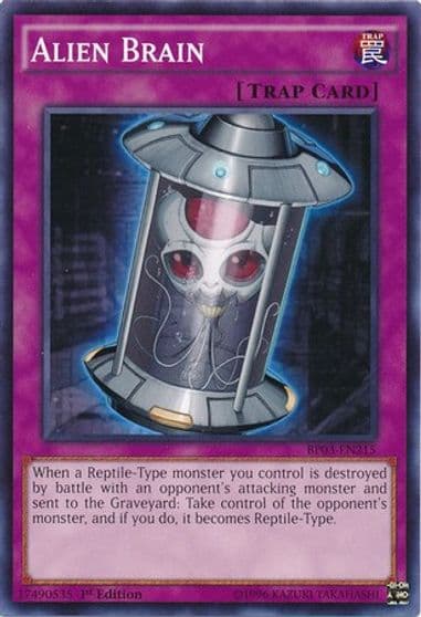 Alien Brain Battle Pack 3: Monster League Yu-Gi-Oh! card