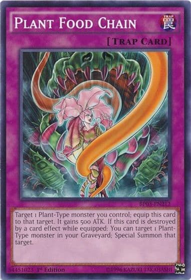 Plant Food Chain Battle Pack 3: Monster League Yu-Gi-Oh! card